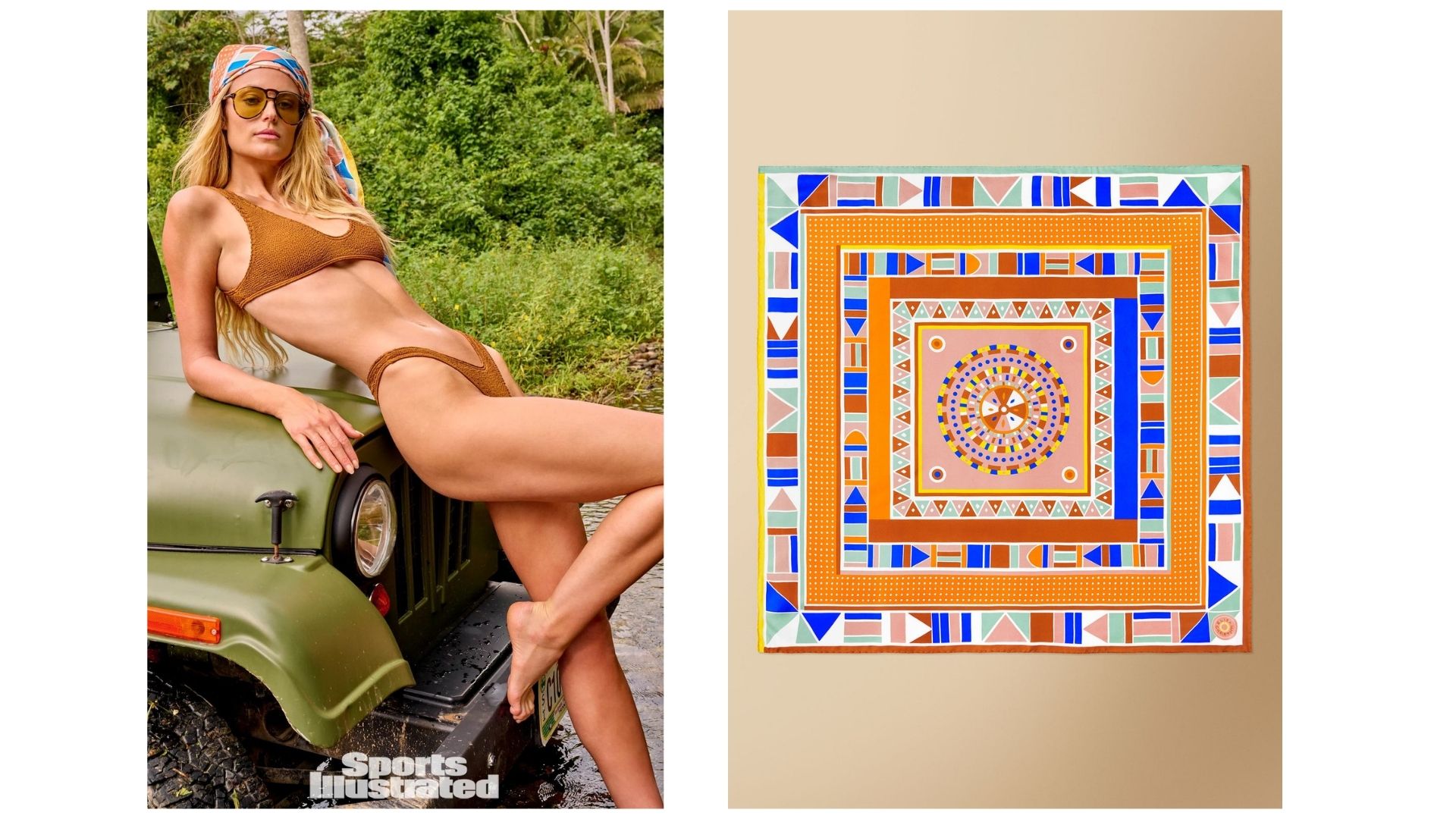 Kate Bock was photographed by Yu Tsai in Belize. 